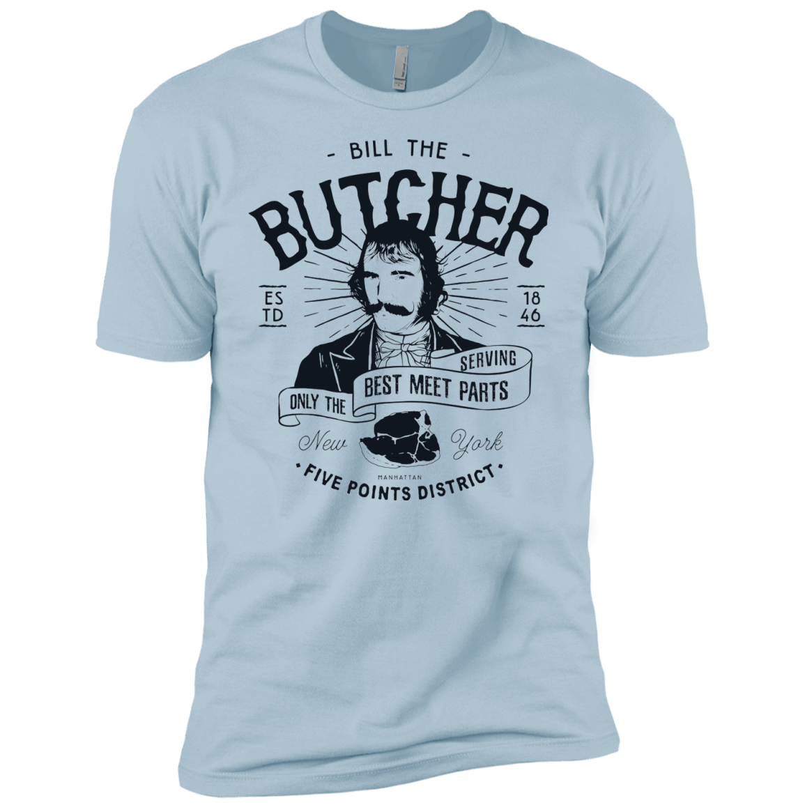 T-Shirts Light Blue / YXS Bill The Butcher Boys Premium T-Shirt