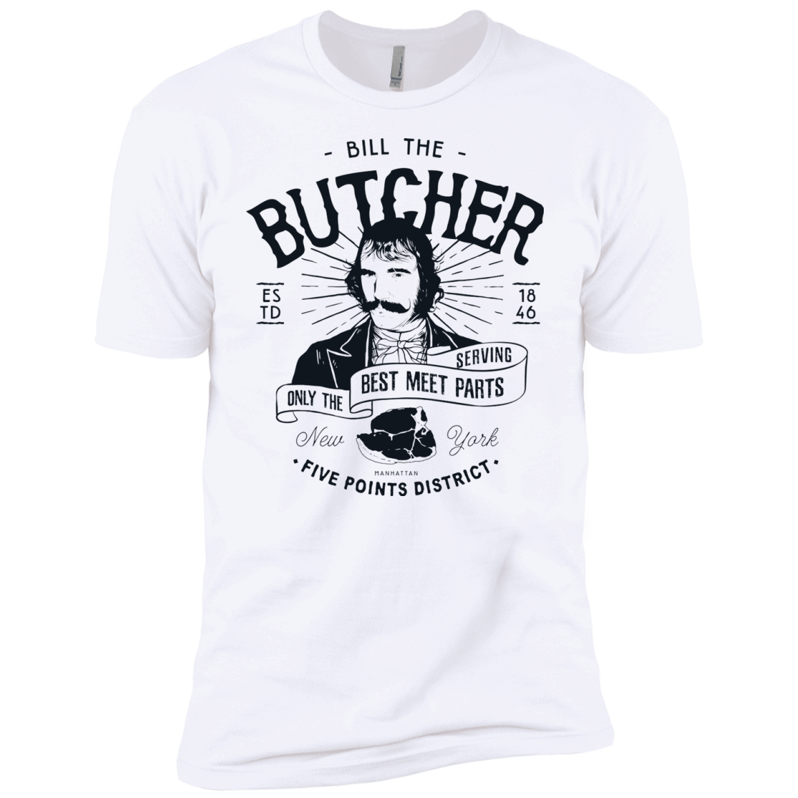 T-Shirts White / YXS Bill The Butcher Boys Premium T-Shirt
