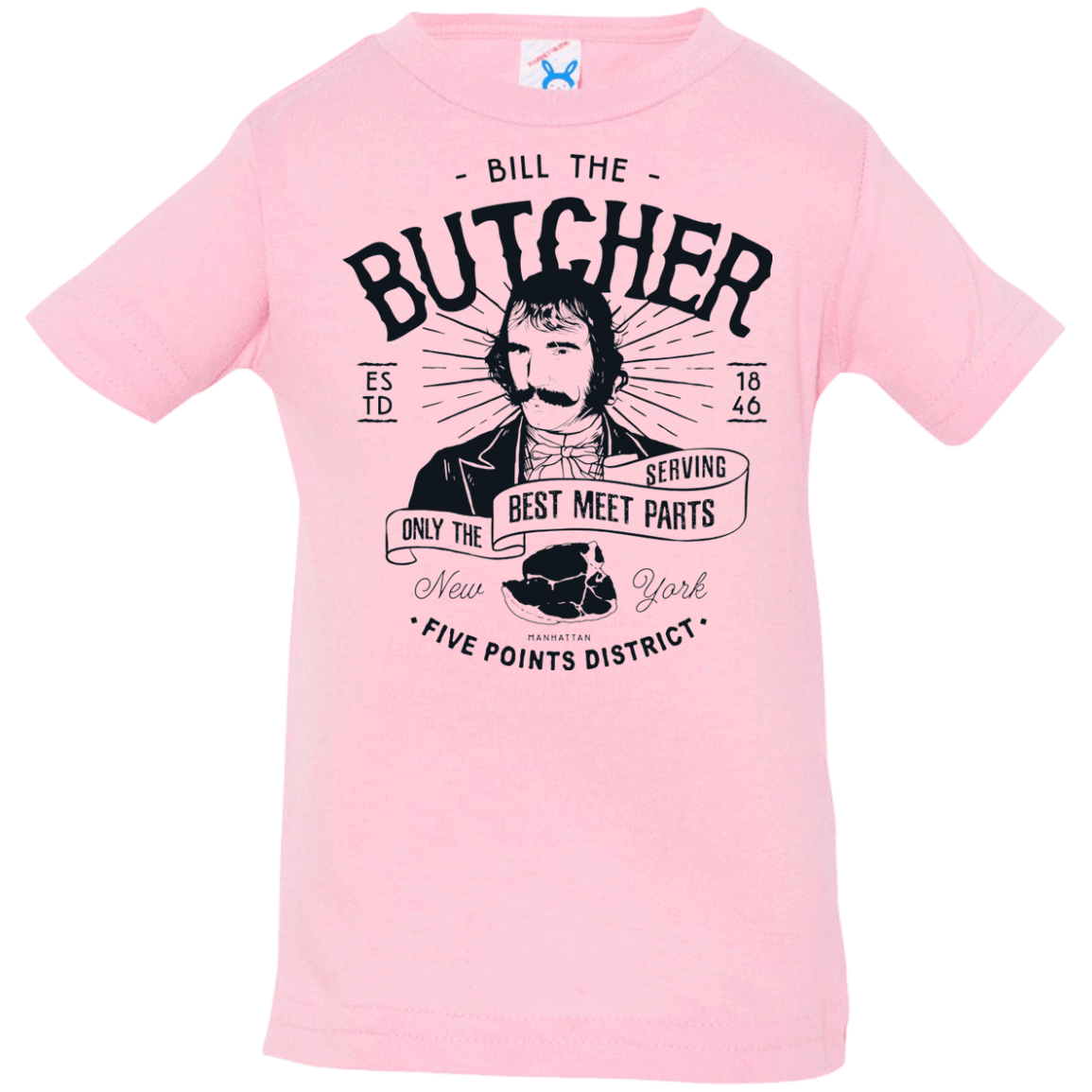 T-Shirts Pink / 6 Months Bill The Butcher Infant Premium T-Shirt