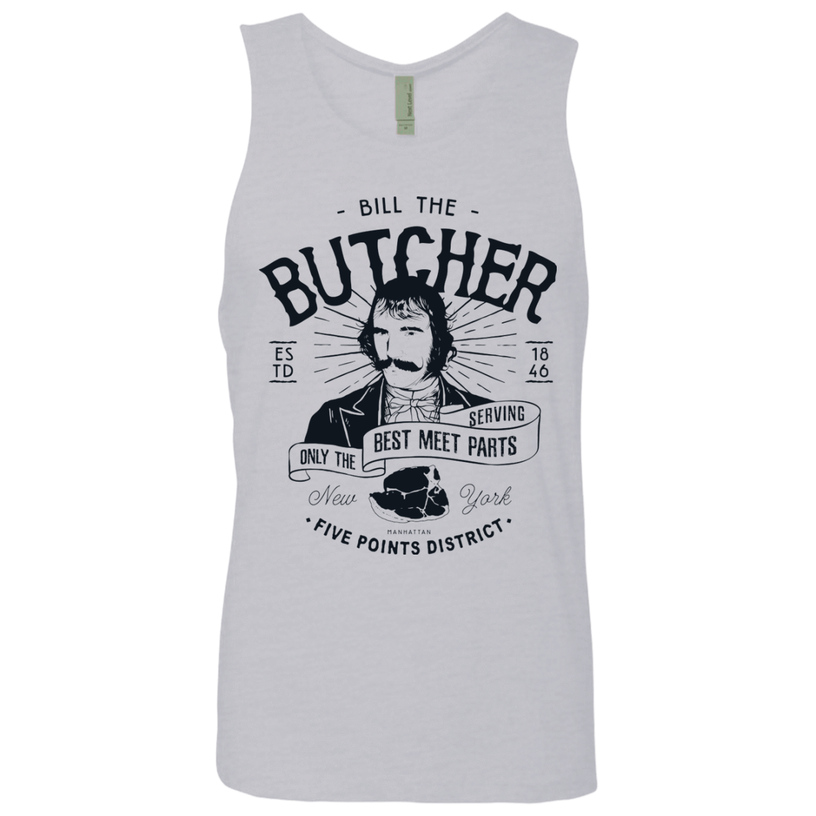 T-Shirts Heather Grey / Small Bill The Butcher Men's Premium Tank Top