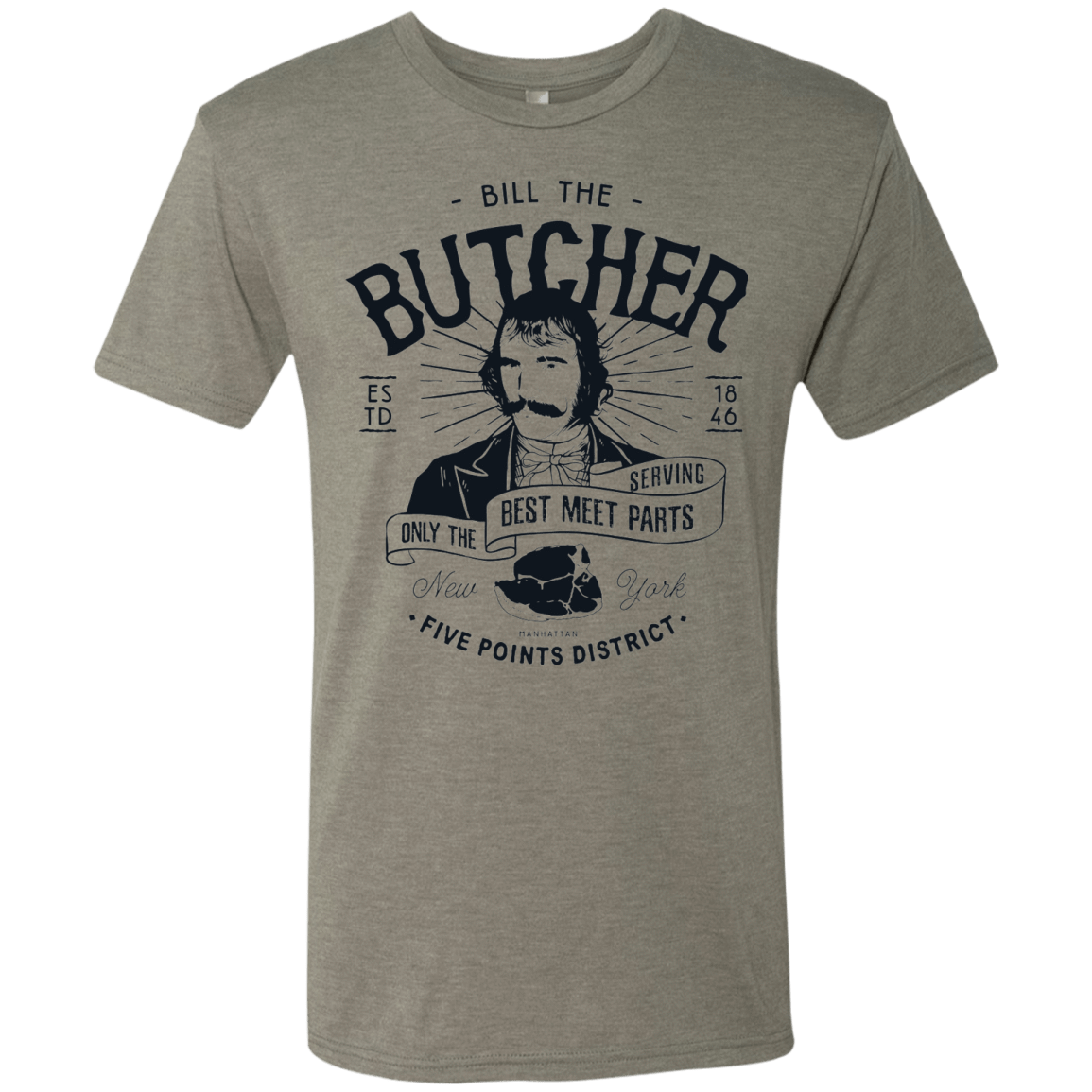T-Shirts Venetian Grey / Small Bill The Butcher Men's Triblend T-Shirt