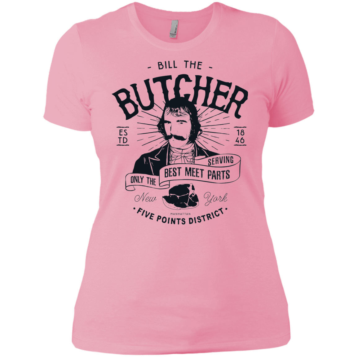 T-Shirts Light Pink / X-Small Bill The Butcher Women's Premium T-Shirt