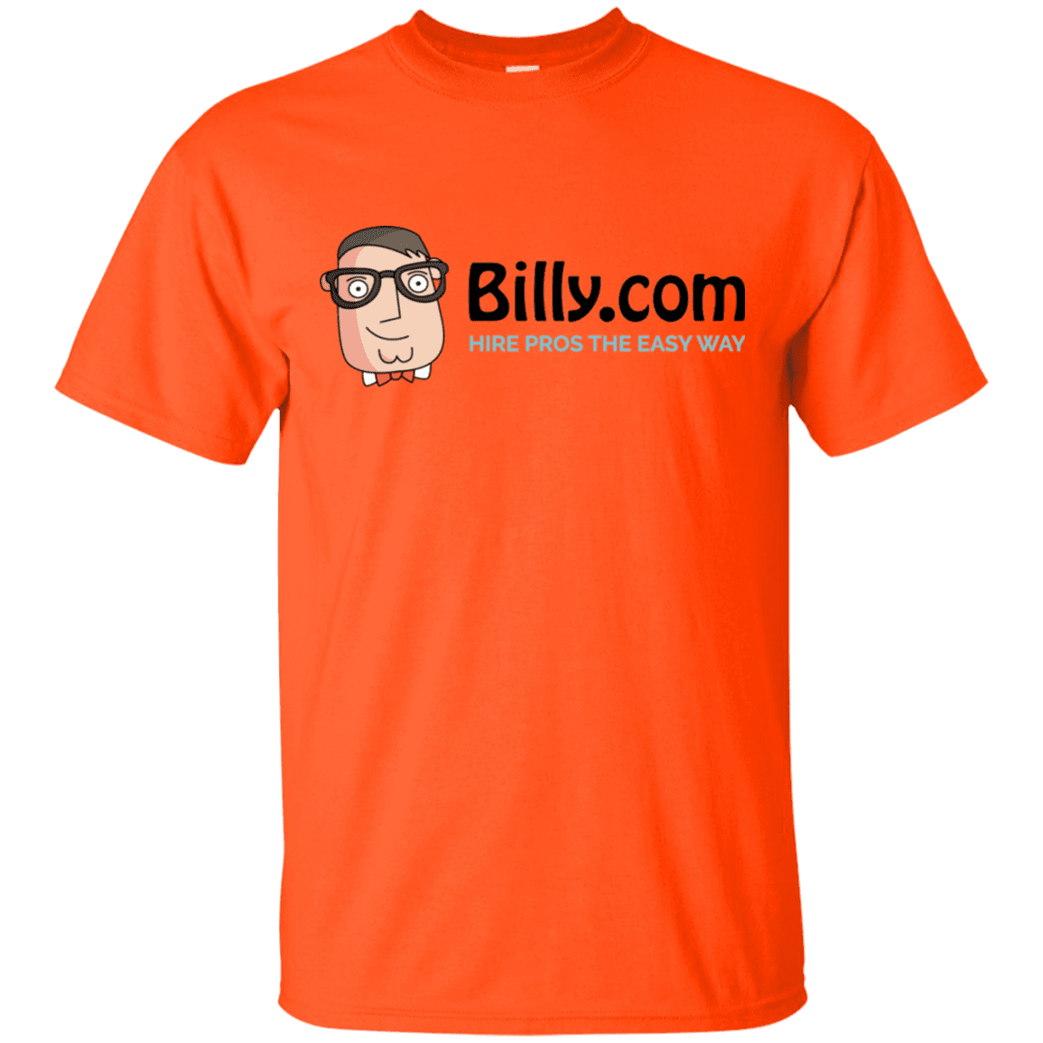 T-Shirts Orange / S Billy.com Gildan Ultra Cotton T-Shirt