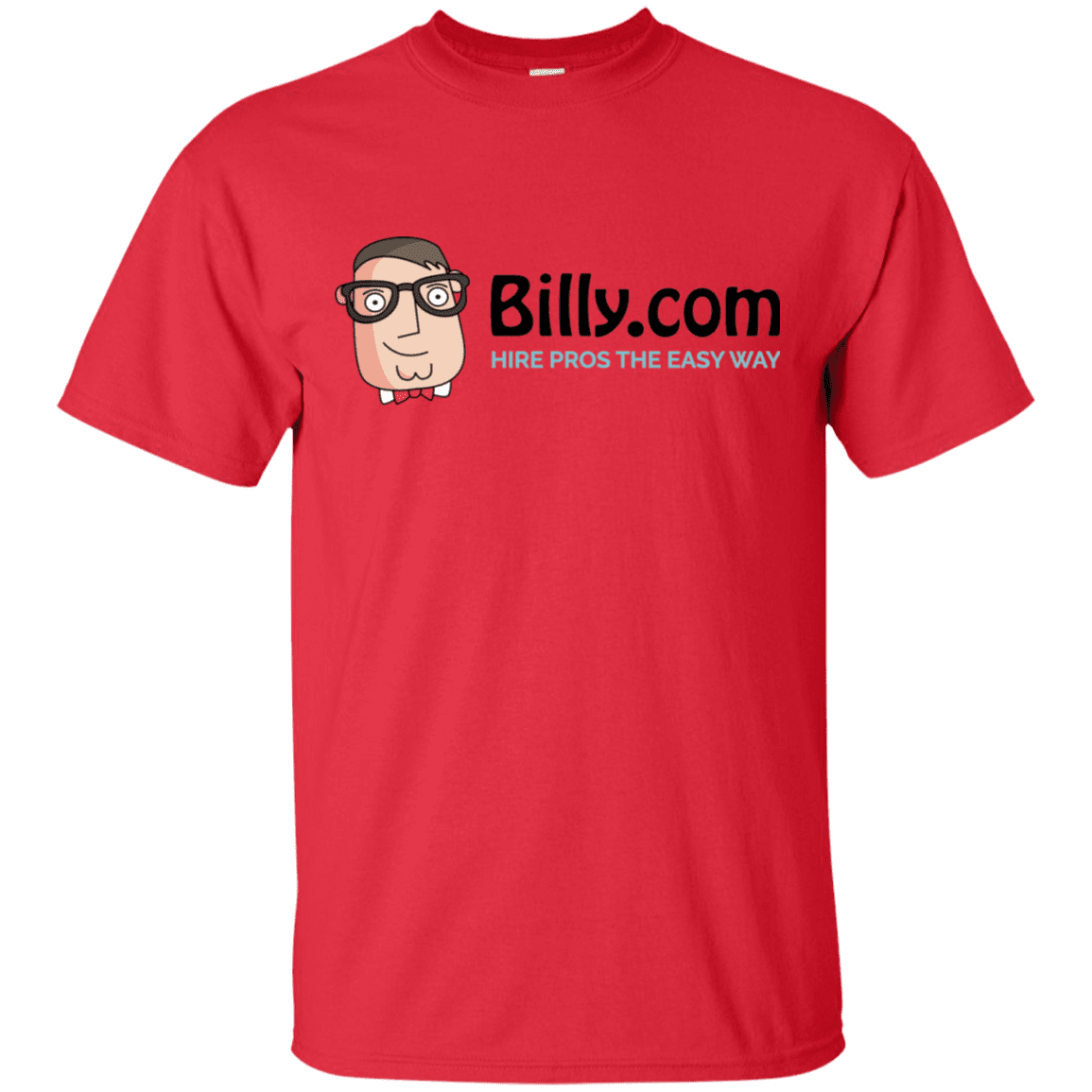 T-Shirts Red / S Billy.com Gildan Ultra Cotton T-Shirt