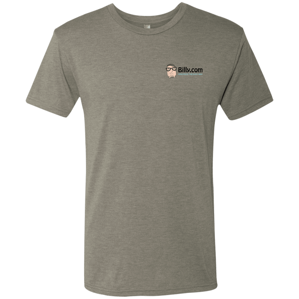T-Shirts Venetian Grey / S Billy.com Next Level Men's Triblend T-Shirt