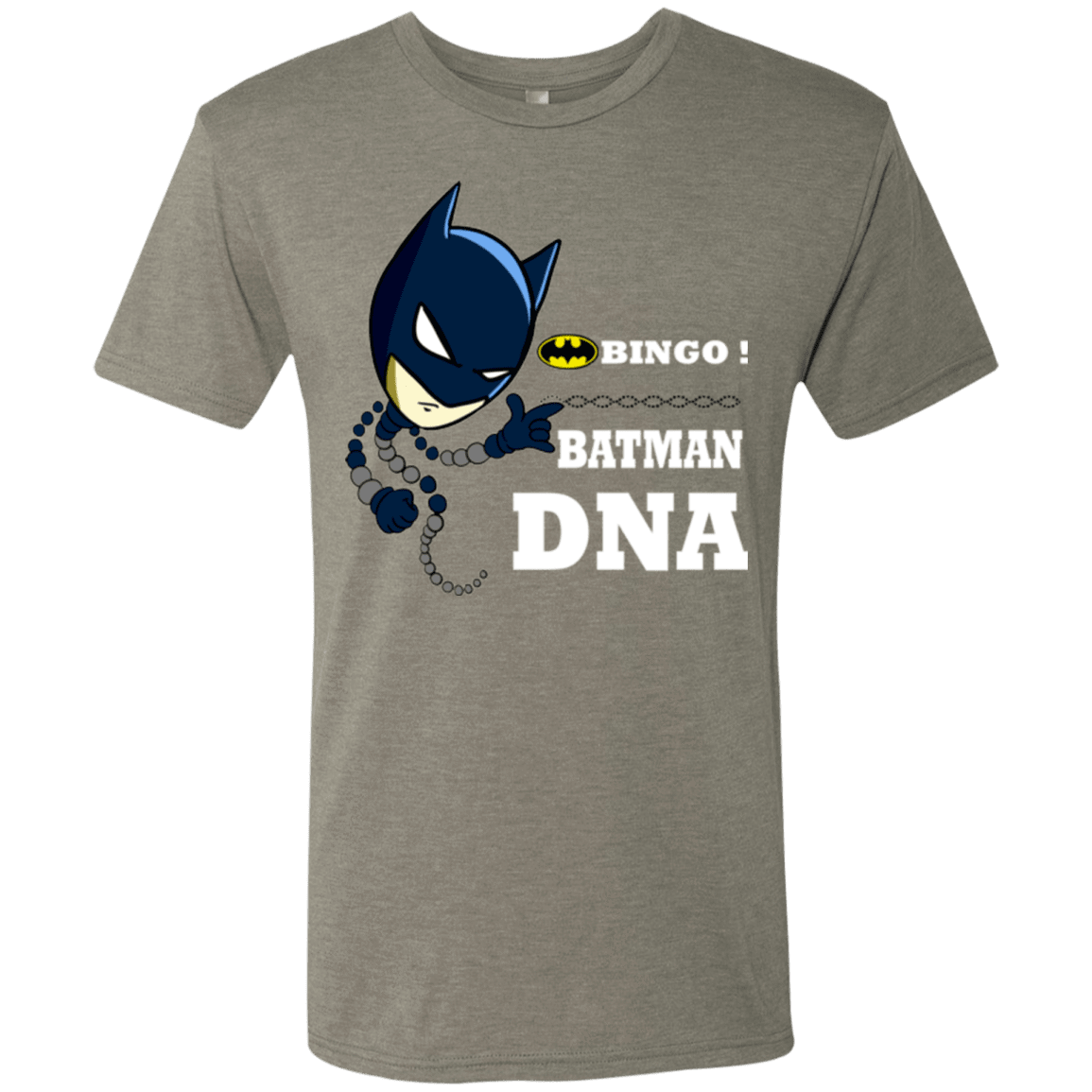 T-Shirts Venetian Grey / Small Bingo Batman Men's Triblend T-Shirt