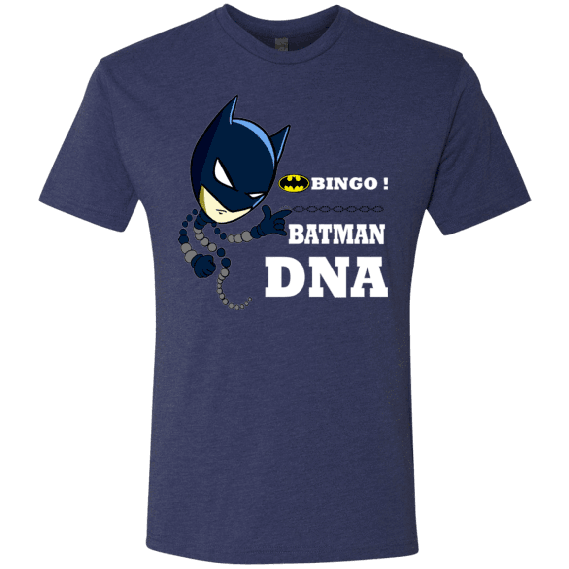 T-Shirts Vintage Navy / Small Bingo Batman Men's Triblend T-Shirt