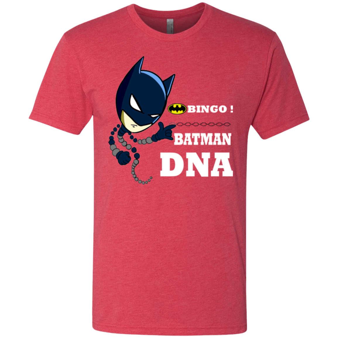 T-Shirts Vintage Red / Small Bingo Batman Men's Triblend T-Shirt