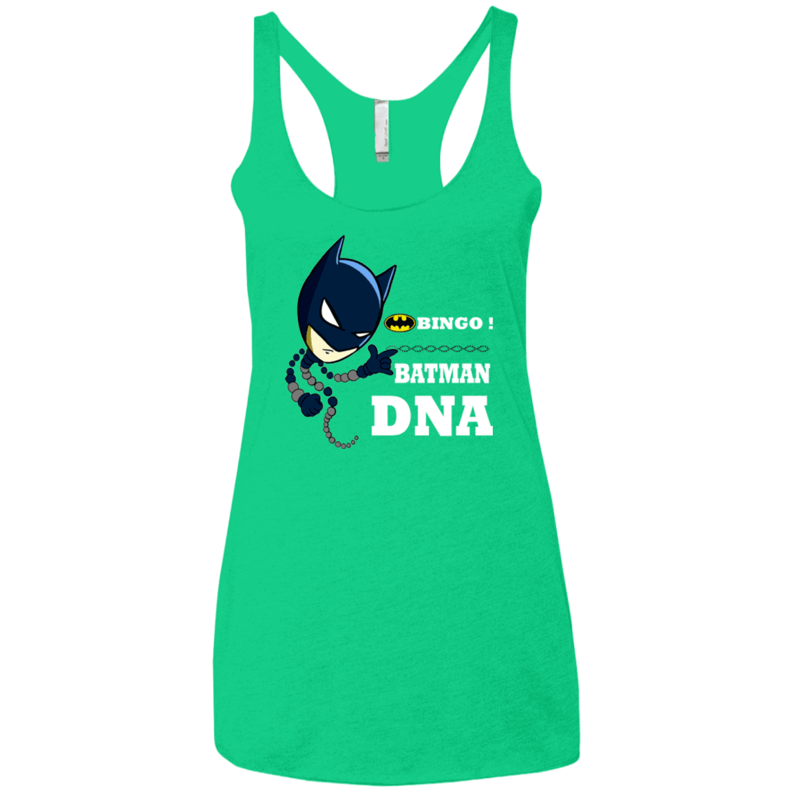 T-Shirts Envy / X-Small Bingo Batman Women's Triblend Racerback Tank