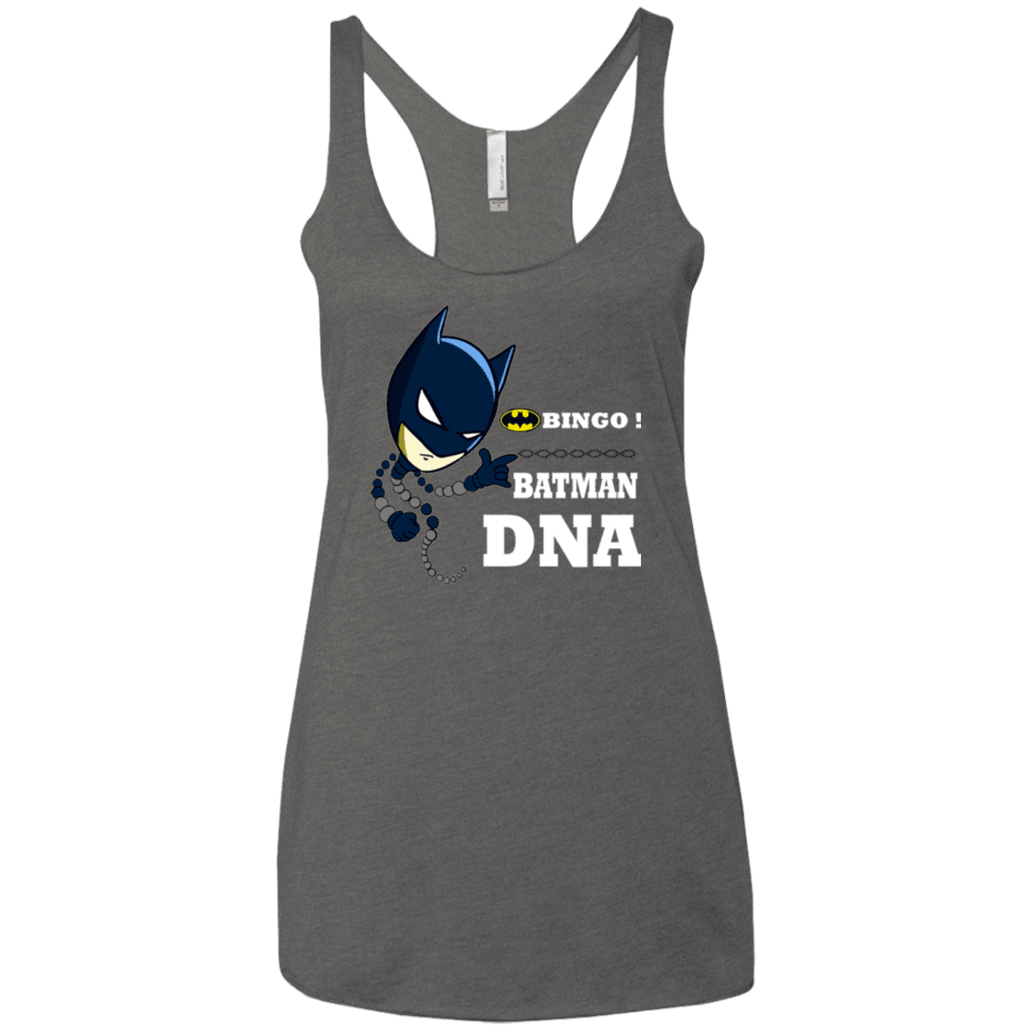 T-Shirts Premium Heather / X-Small Bingo Batman Women's Triblend Racerback Tank