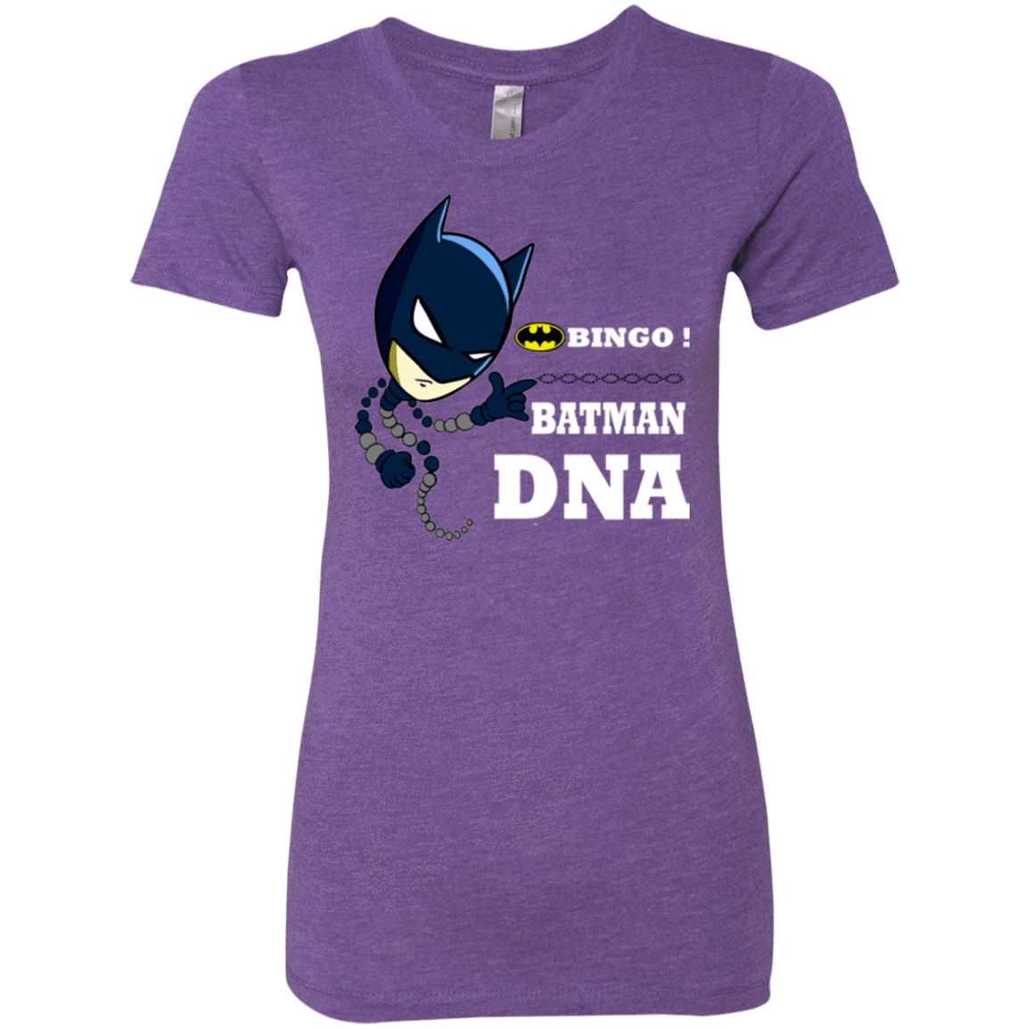 T-Shirts Purple Rush / Small Bingo Batman Women's Triblend T-Shirt
