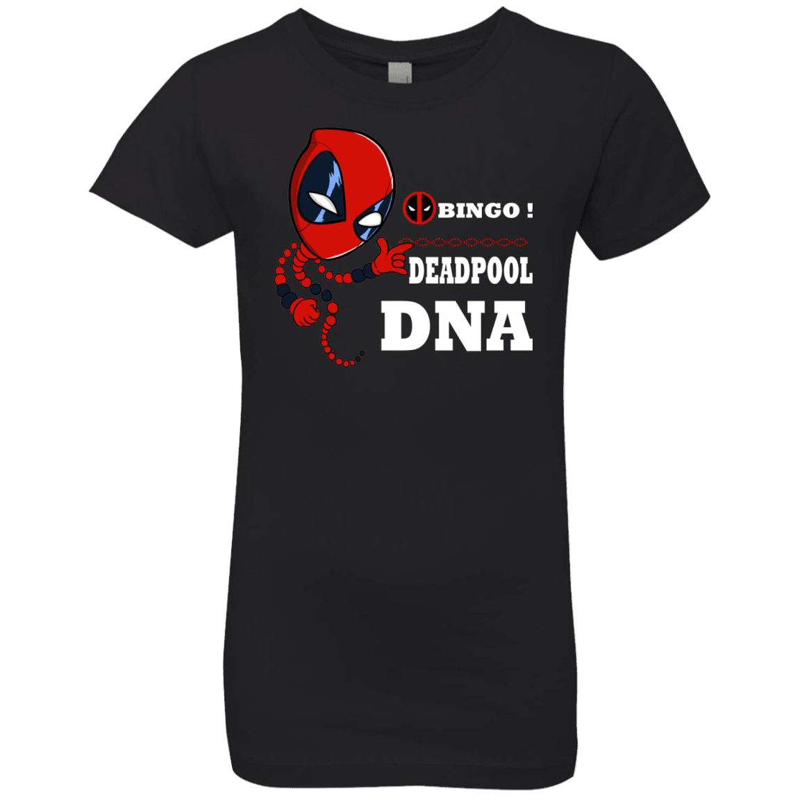 T-Shirts Black / YXS Bingo Deadpool Girls Premium T-Shirt