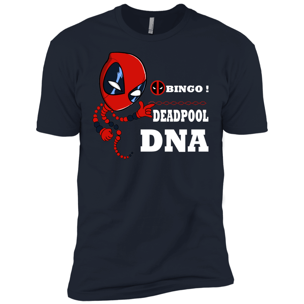 T-Shirts Midnight Navy / X-Small Bingo Deadpool Men's Premium T-Shirt