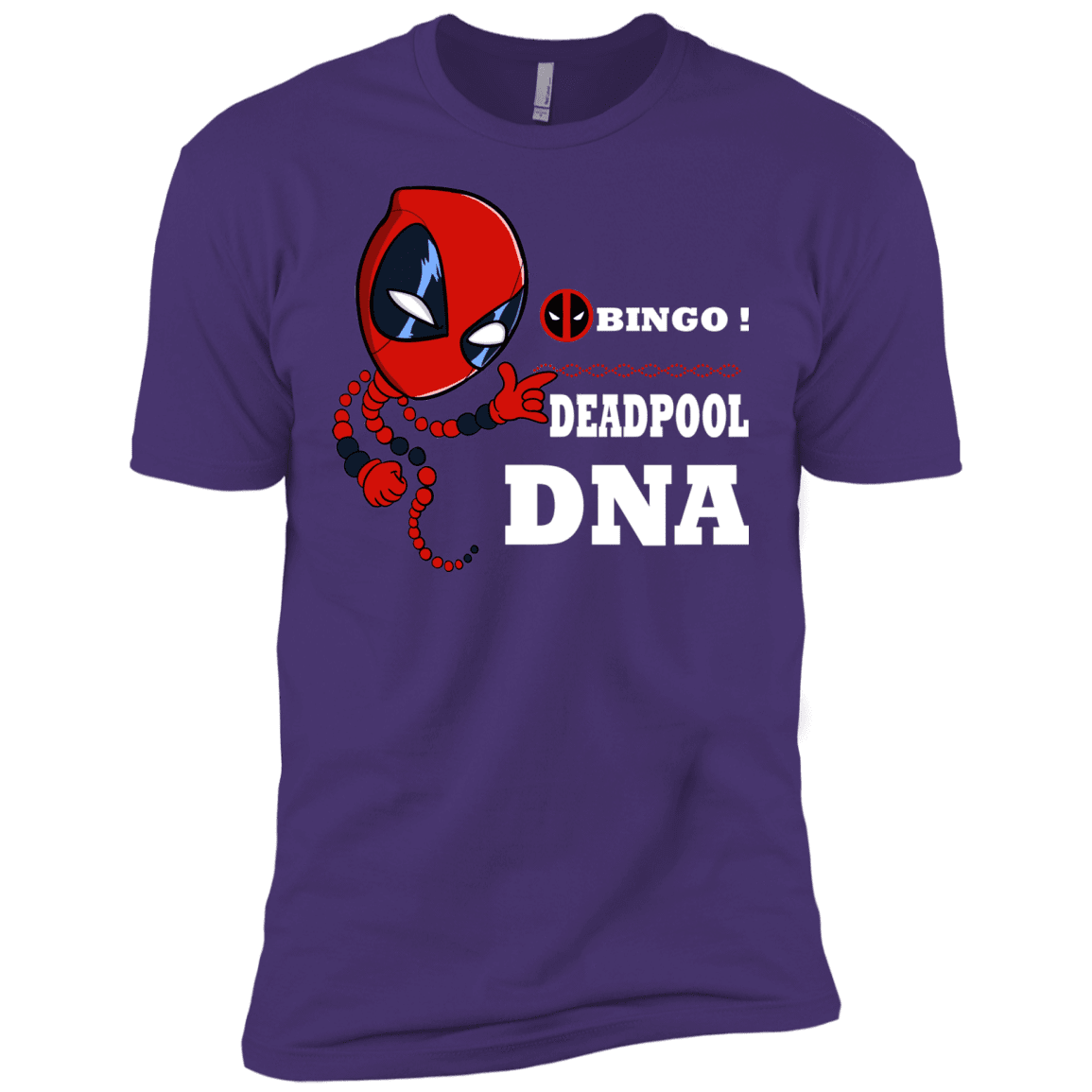 T-Shirts Purple Rush/ / X-Small Bingo Deadpool Men's Premium T-Shirt
