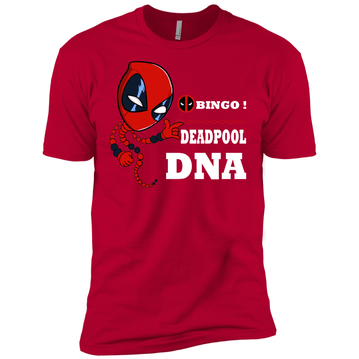 T-Shirts Red / X-Small Bingo Deadpool Men's Premium T-Shirt