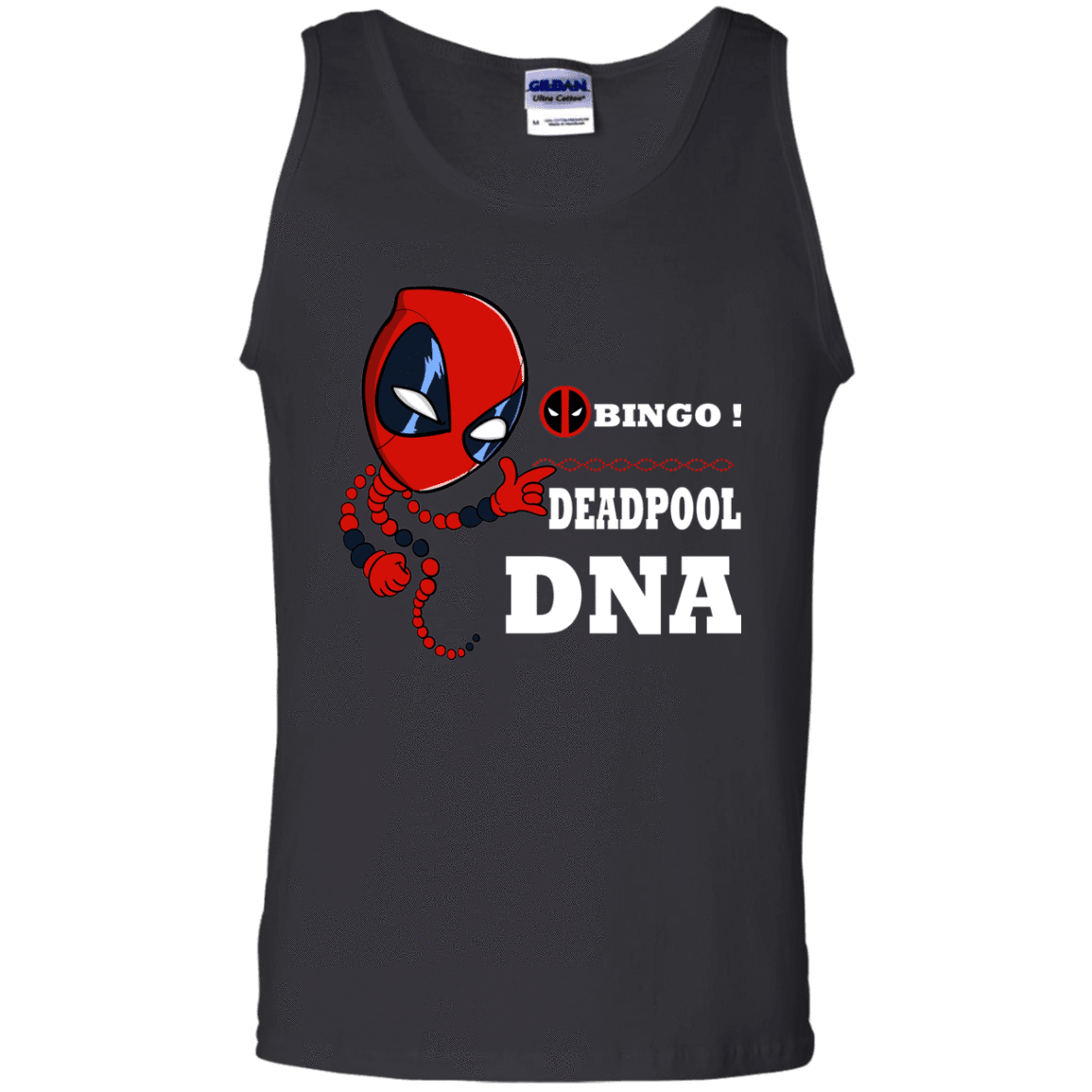 T-Shirts Black / S Bingo Deadpool Men's Tank Top