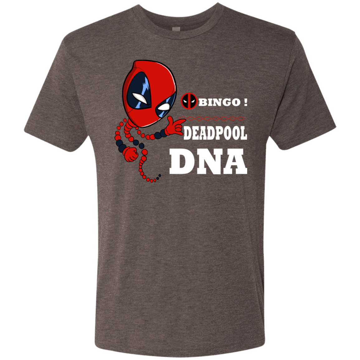 T-Shirts Macchiato / S Bingo Deadpool Men's Triblend T-Shirt