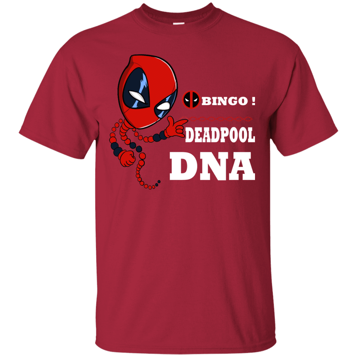 T-Shirts Cardinal / S Bingo Deadpool T-Shirt