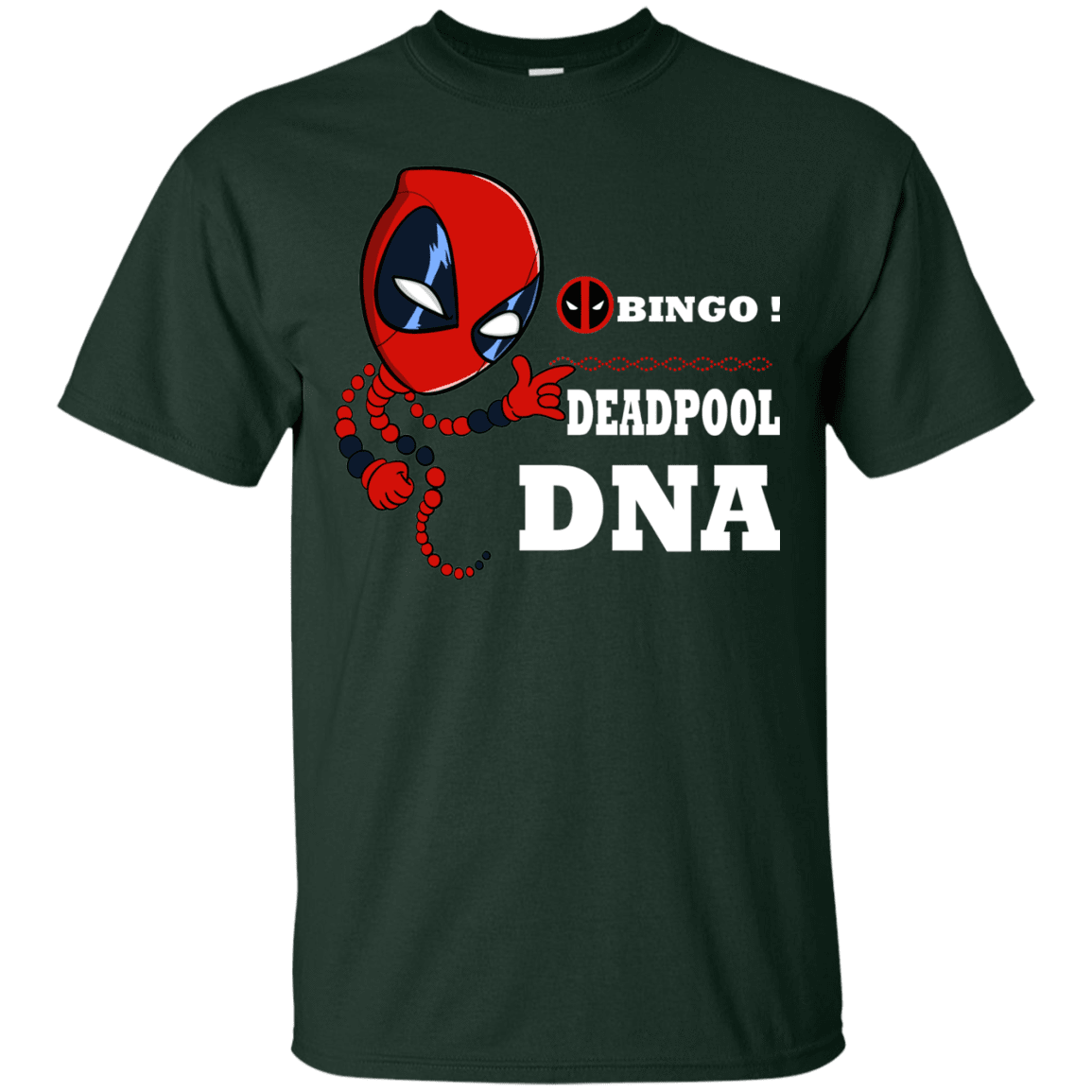 T-Shirts Forest / S Bingo Deadpool T-Shirt