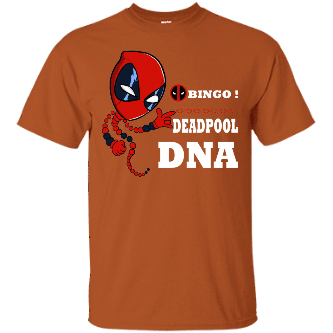 T-Shirts Texas Orange / S Bingo Deadpool T-Shirt