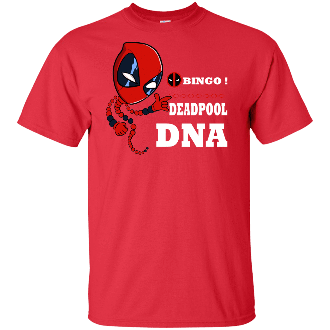 T-Shirts Red / XLT Bingo Deadpool Tall T-Shirt