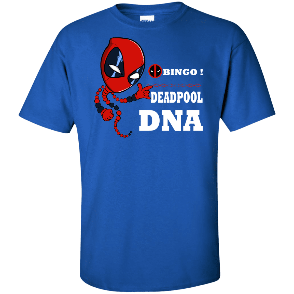 T-Shirts Royal / XLT Bingo Deadpool Tall T-Shirt