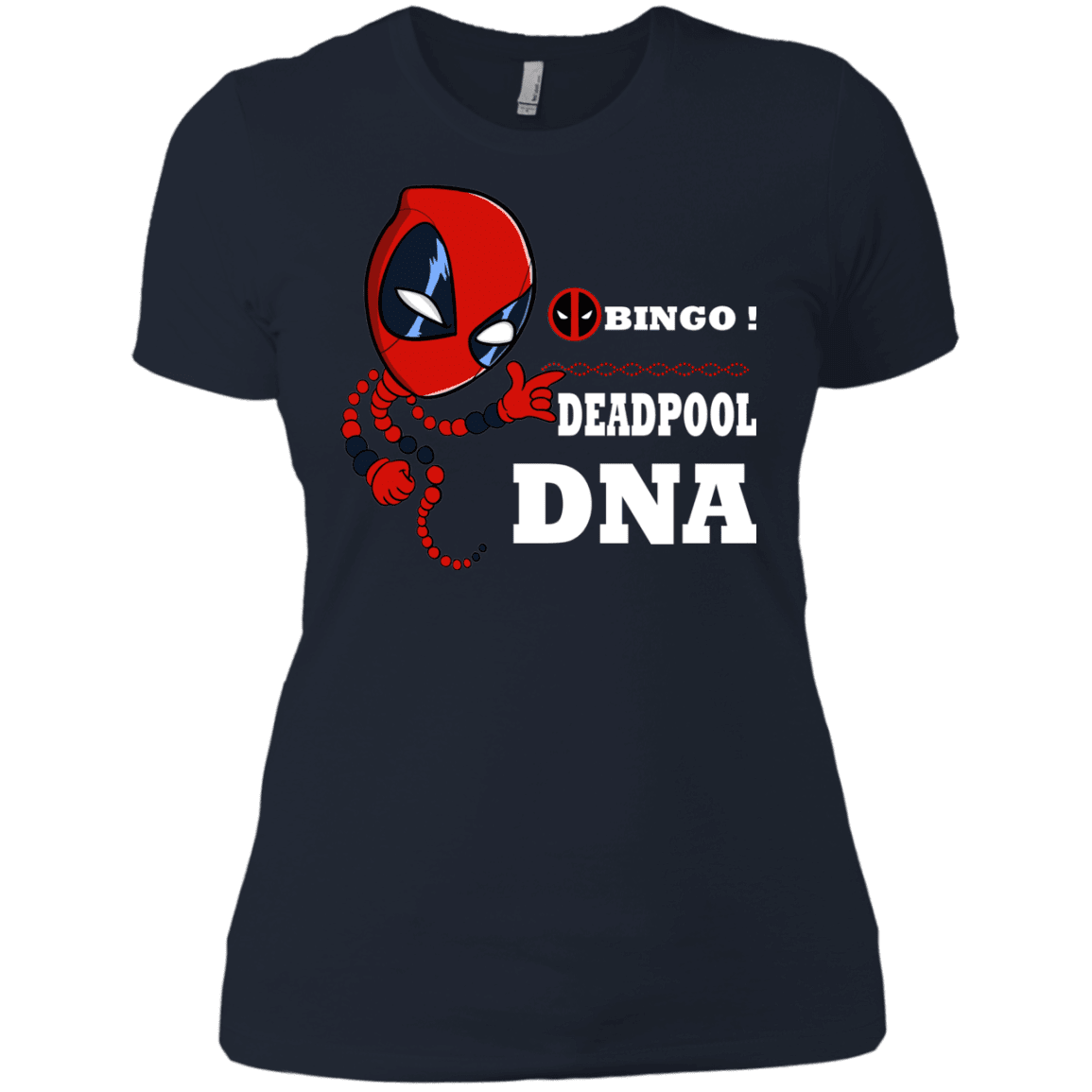 T-Shirts Midnight Navy / X-Small Bingo Deadpool Women's Premium T-Shirt