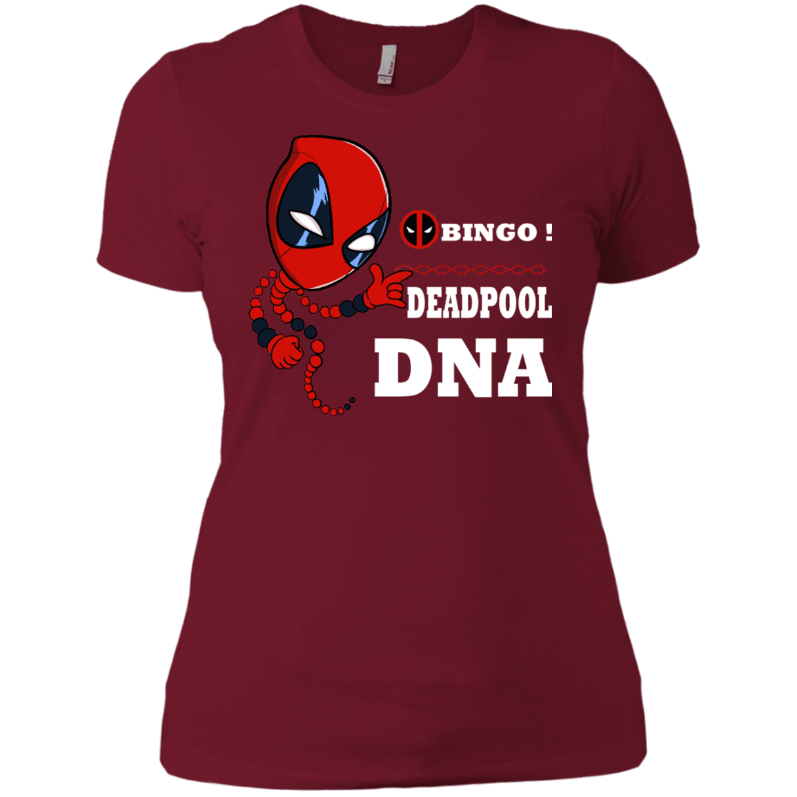 T-Shirts Scarlet / X-Small Bingo Deadpool Women's Premium T-Shirt