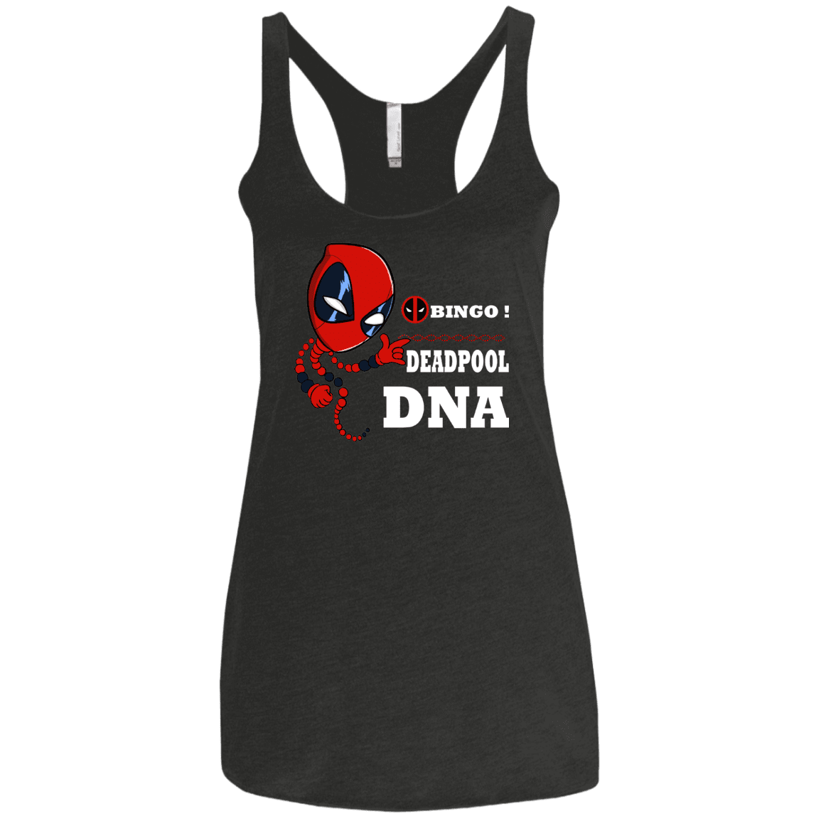 T-Shirts Vintage Black / X-Small Bingo Deadpool Women's Triblend Racerback Tank