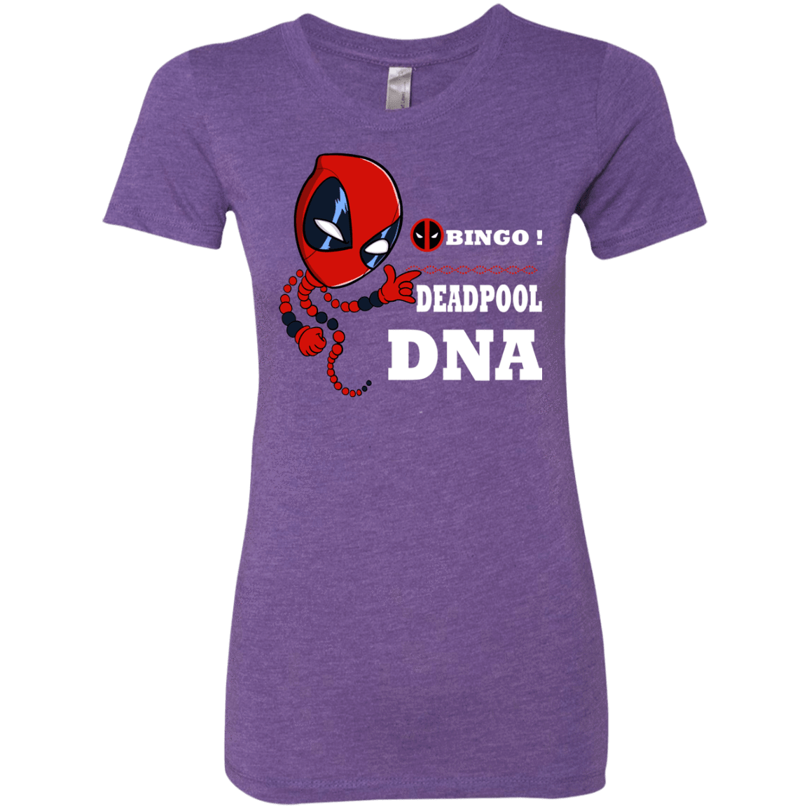 T-Shirts Purple Rush / S Bingo Deadpool Women's Triblend T-Shirt
