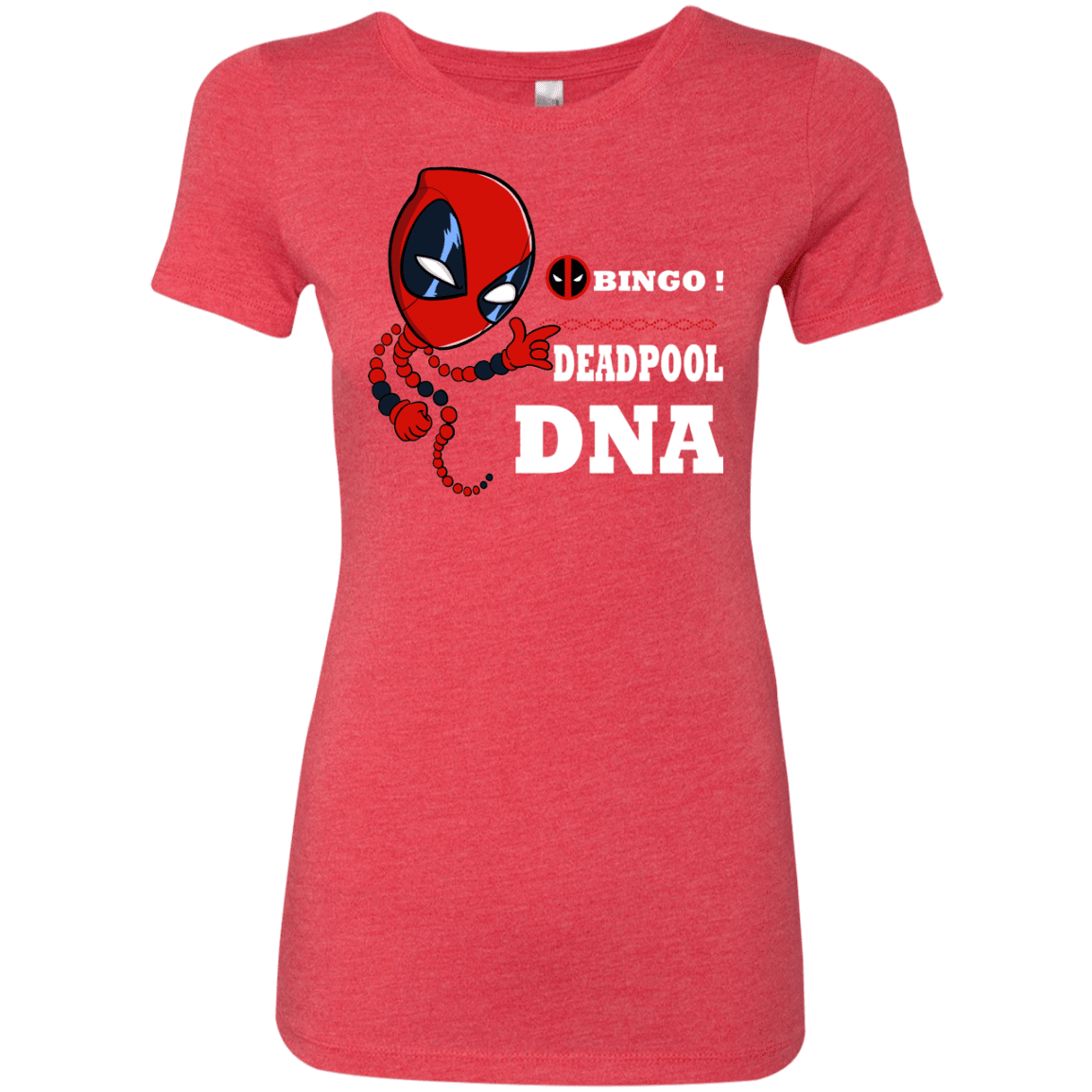 T-Shirts Vintage Red / S Bingo Deadpool Women's Triblend T-Shirt