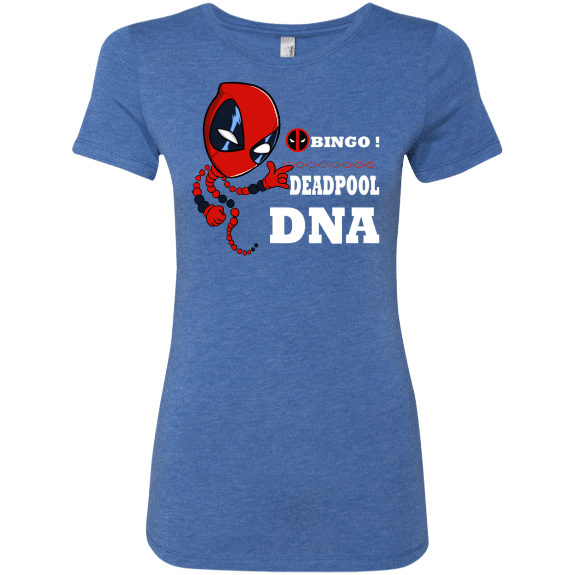 T-Shirts Vintage Royal / S Bingo Deadpool Women's Triblend T-Shirt