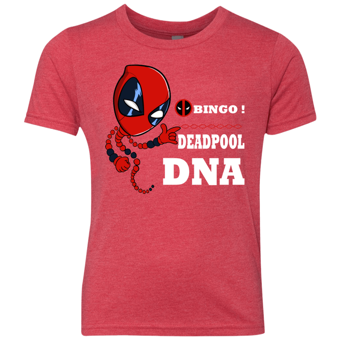 T-Shirts Vintage Red / YXS Bingo Deadpool Youth Triblend T-Shirt