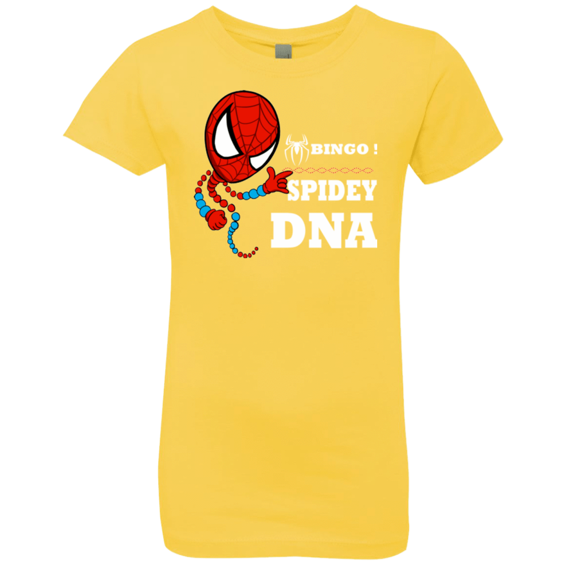 T-Shirts Vibrant Yellow / YXS Bingo Spidey Girls Premium T-Shirt