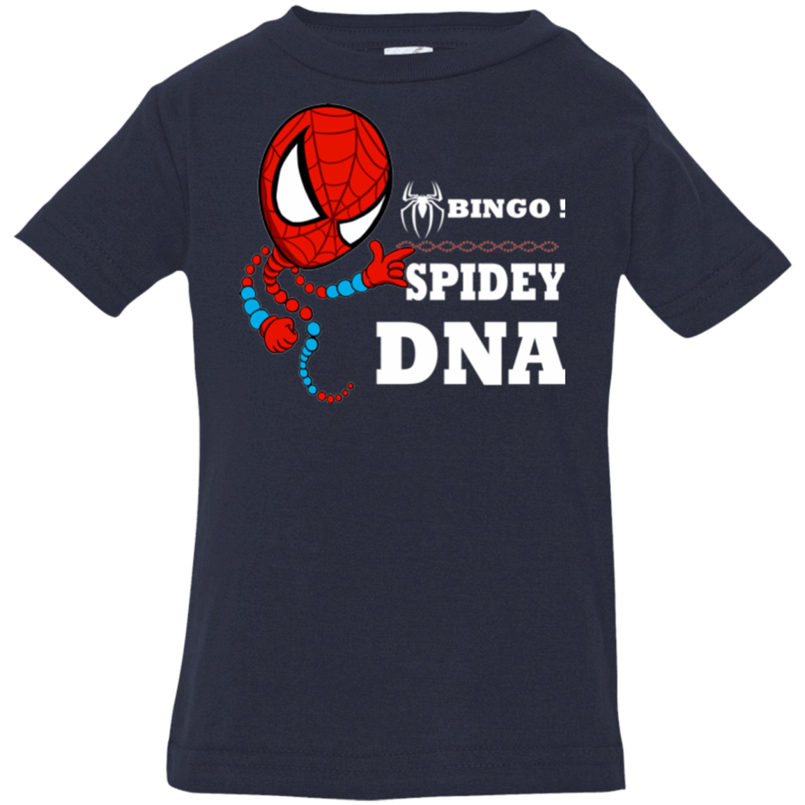 T-Shirts Navy / 6 Months Bingo Spidey Infant Premium T-Shirt