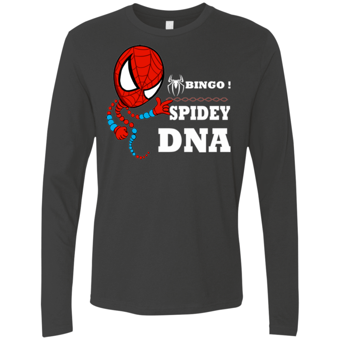 T-Shirts Heavy Metal / Small Bingo Spidey Men's Premium Long Sleeve