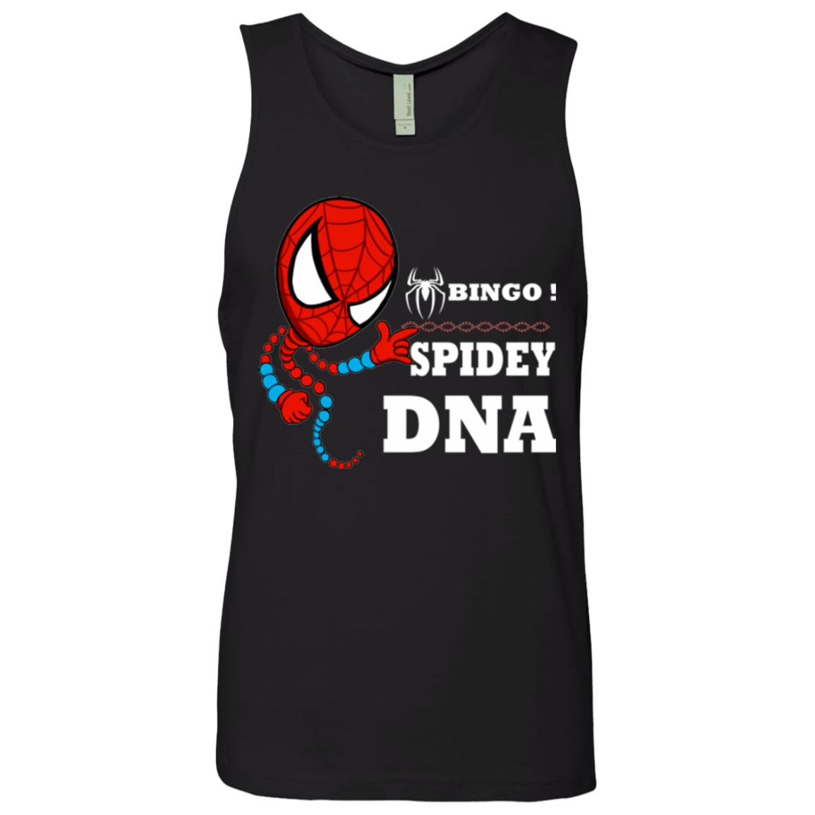 T-Shirts Black / Small Bingo Spidey Men's Premium Tank Top