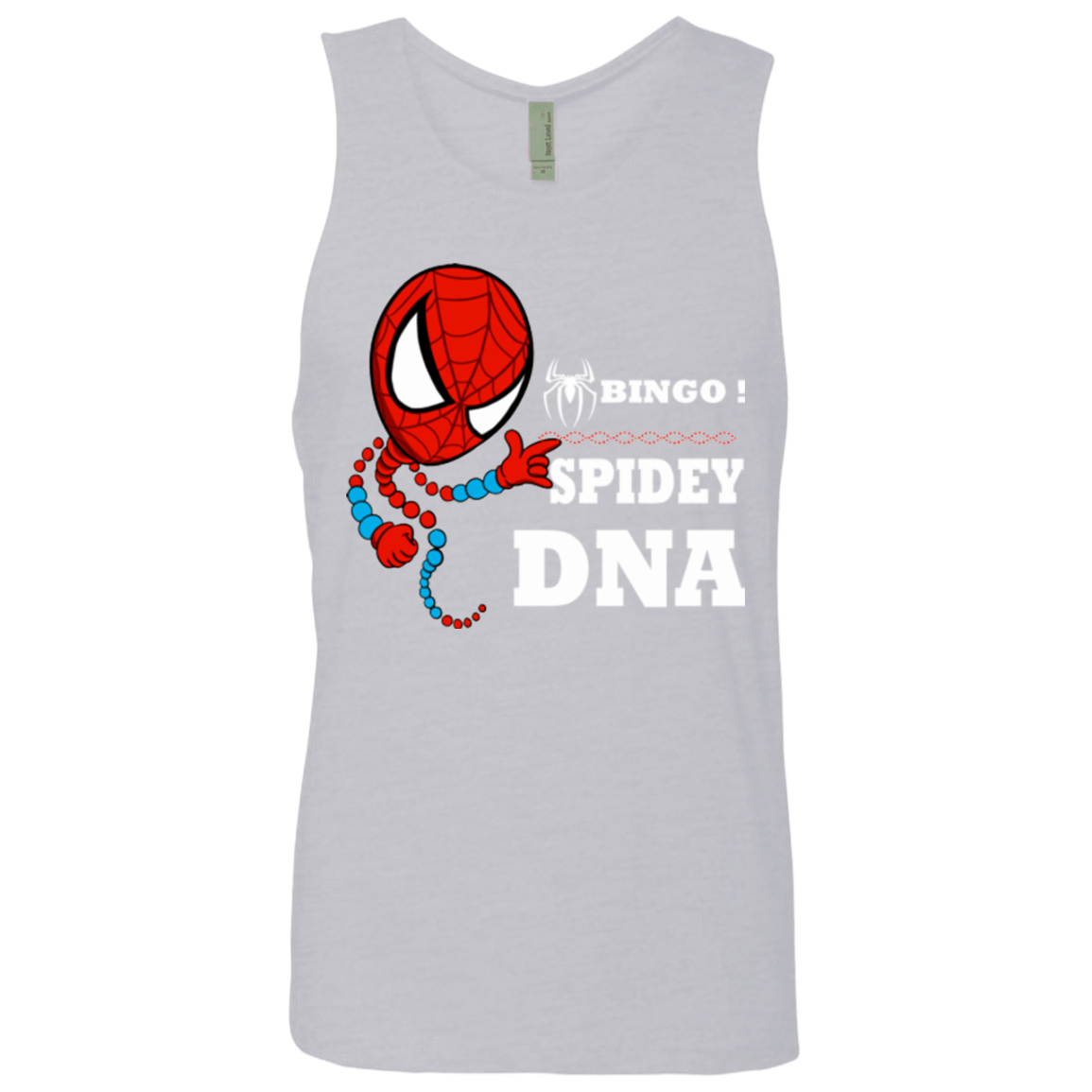 T-Shirts Heather Grey / Small Bingo Spidey Men's Premium Tank Top