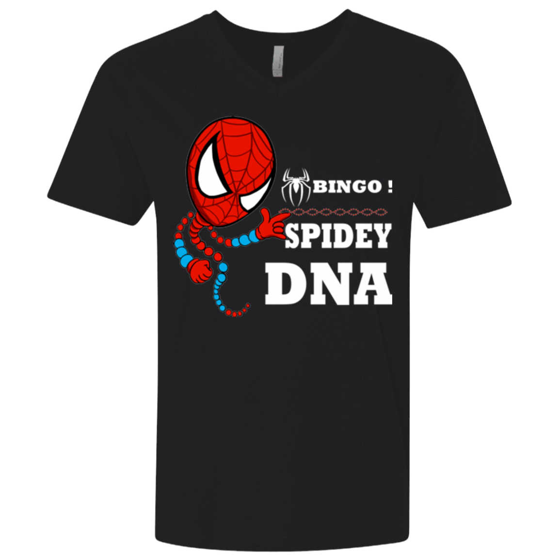 T-Shirts Black / X-Small Bingo Spidey Men's Premium V-Neck