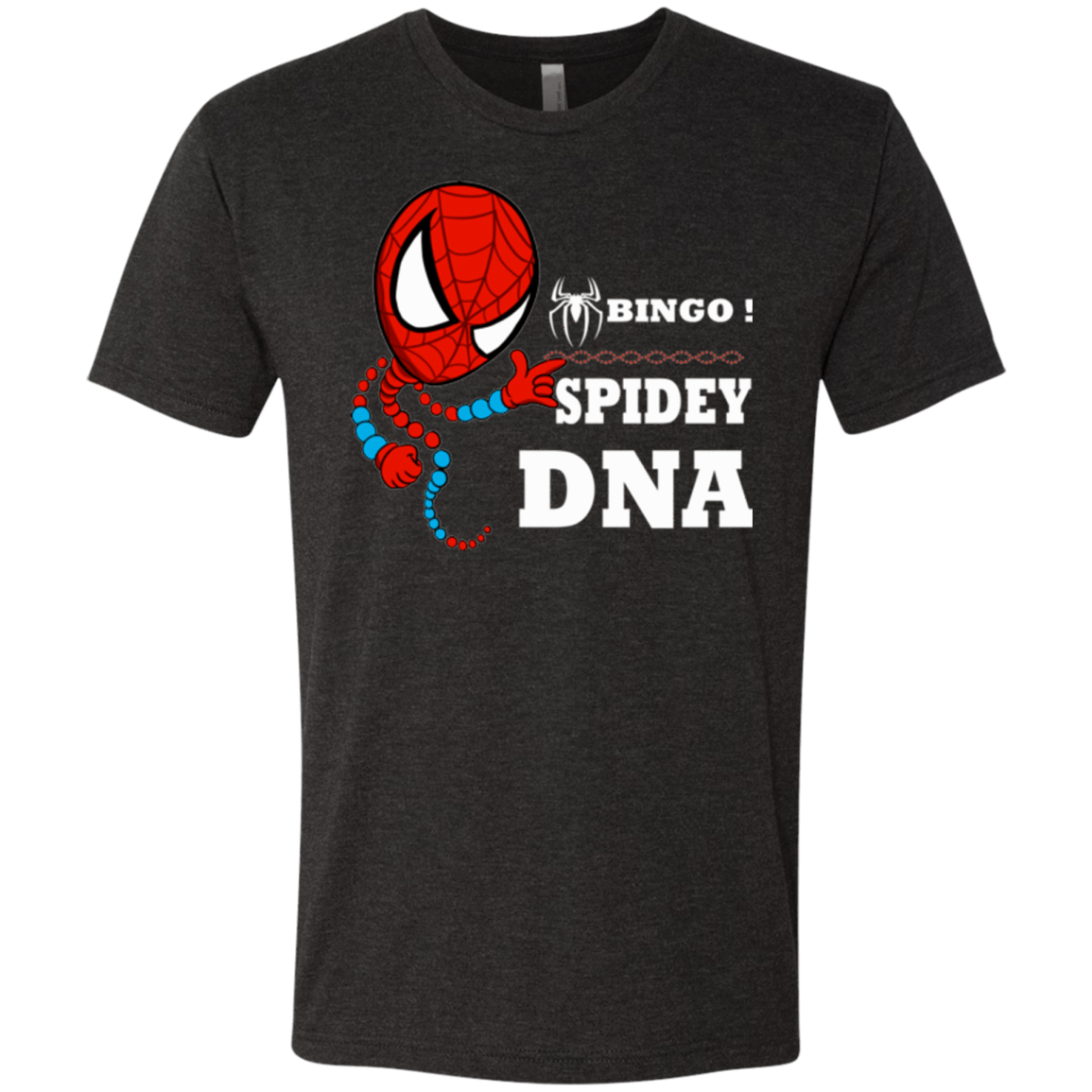 T-Shirts Vintage Black / Small Bingo Spidey Men's Triblend T-Shirt