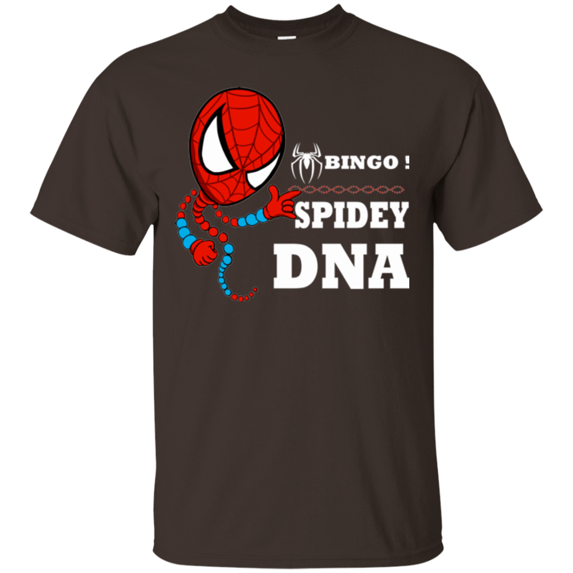 T-Shirts Dark Chocolate / Small Bingo Spidey T-Shirt
