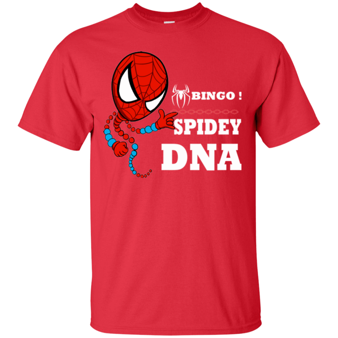 T-Shirts Red / Small Bingo Spidey T-Shirt