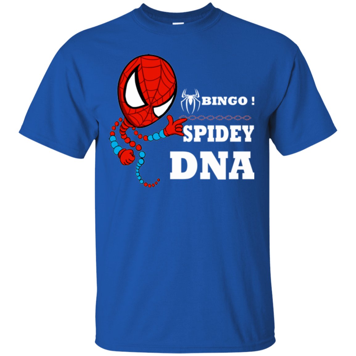 T-Shirts Royal / Small Bingo Spidey T-Shirt