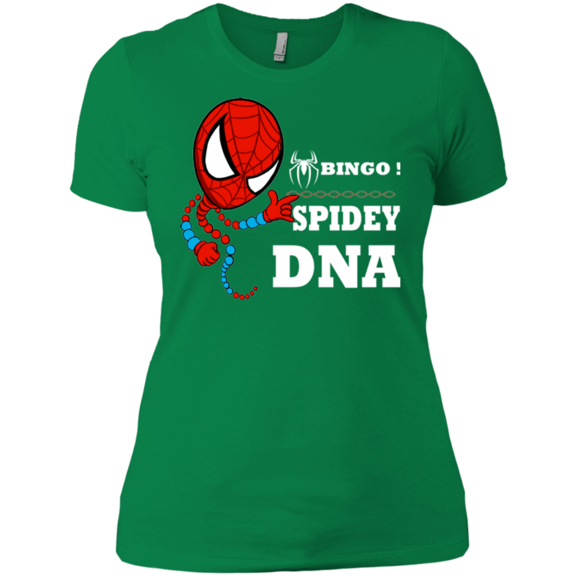 T-Shirts Kelly Green / X-Small Bingo Spidey Women's Premium T-Shirt