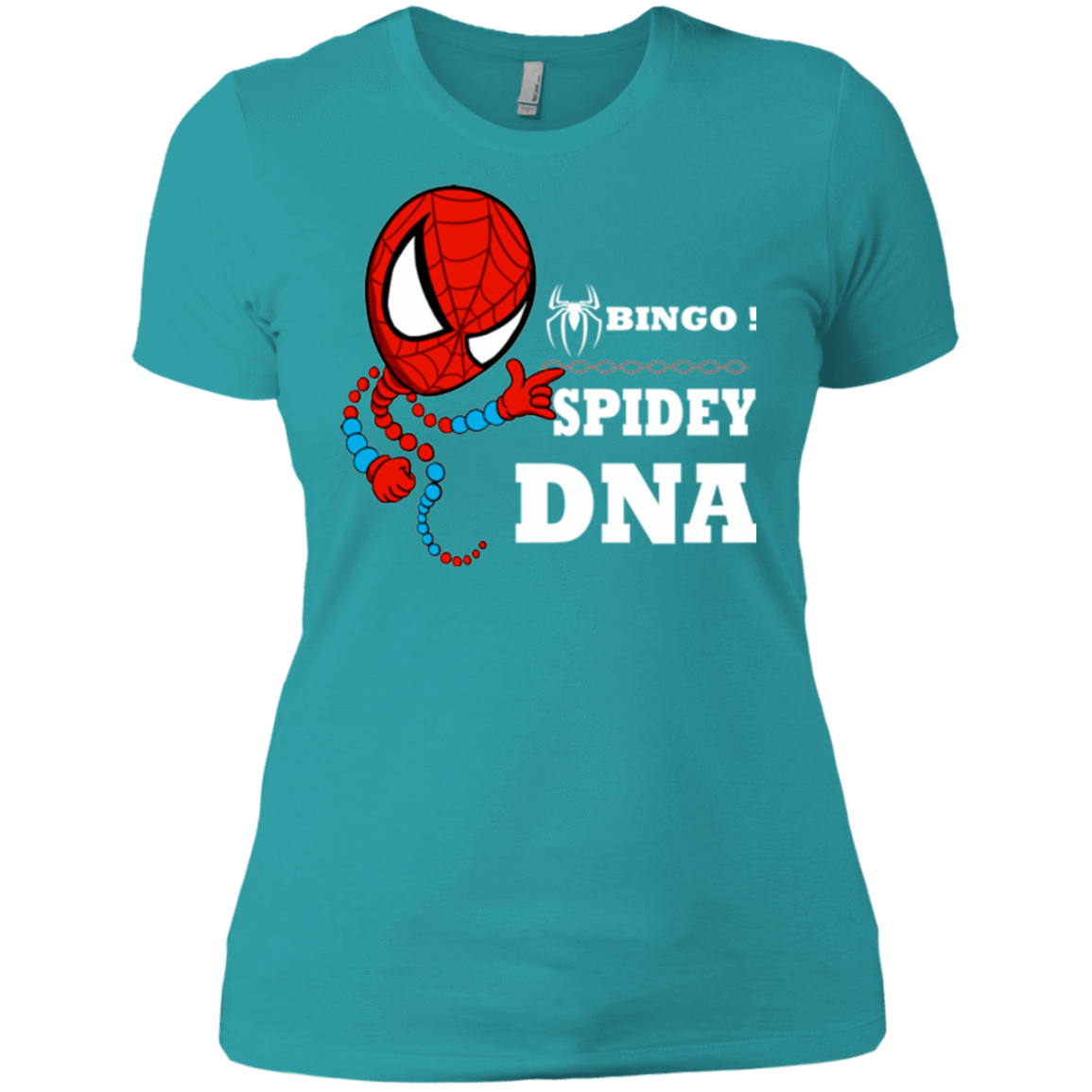 T-Shirts Tahiti Blue / X-Small Bingo Spidey Women's Premium T-Shirt