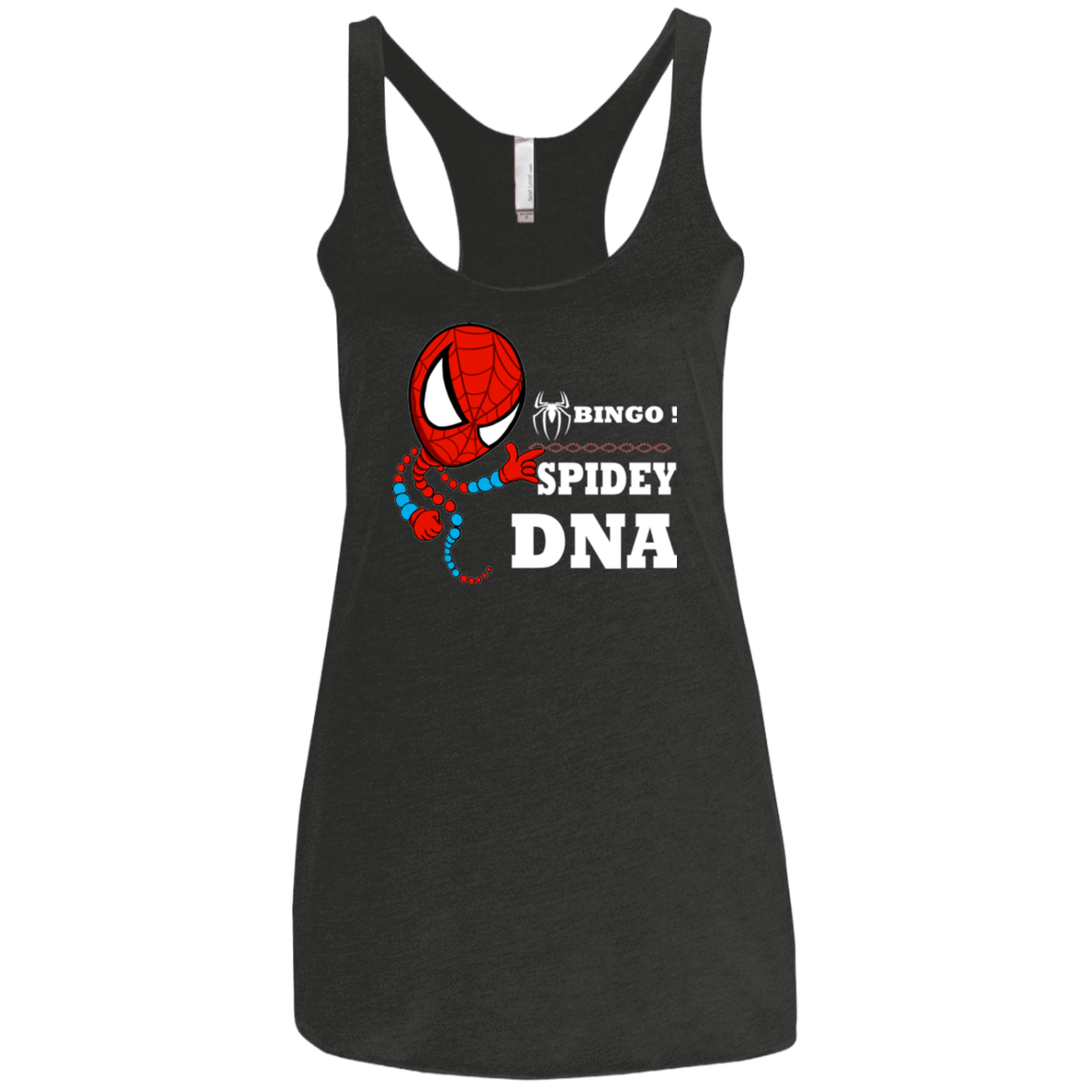 T-Shirts Vintage Black / X-Small Bingo Spidey Women's Triblend Racerback Tank