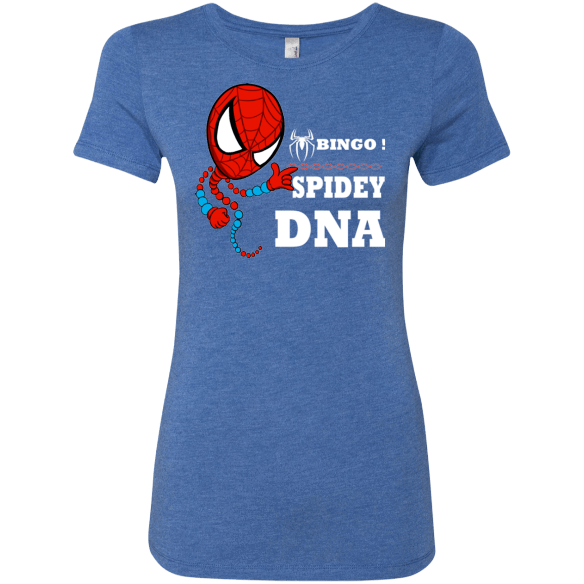 T-Shirts Vintage Royal / Small Bingo Spidey Women's Triblend T-Shirt