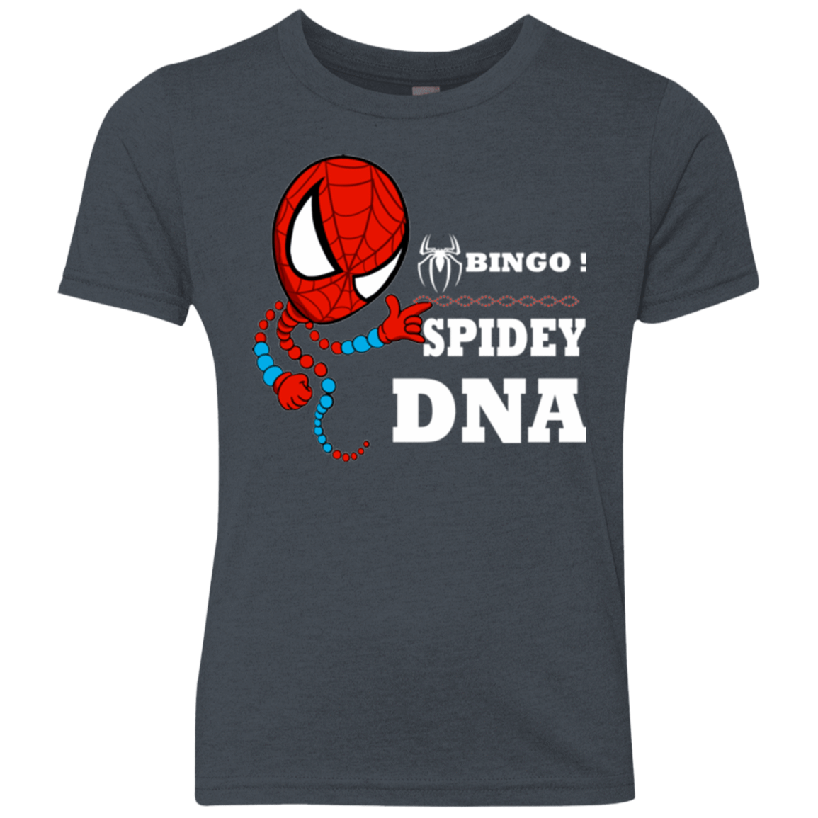 T-Shirts Vintage Navy / YXS Bingo Spidey Youth Triblend T-Shirt