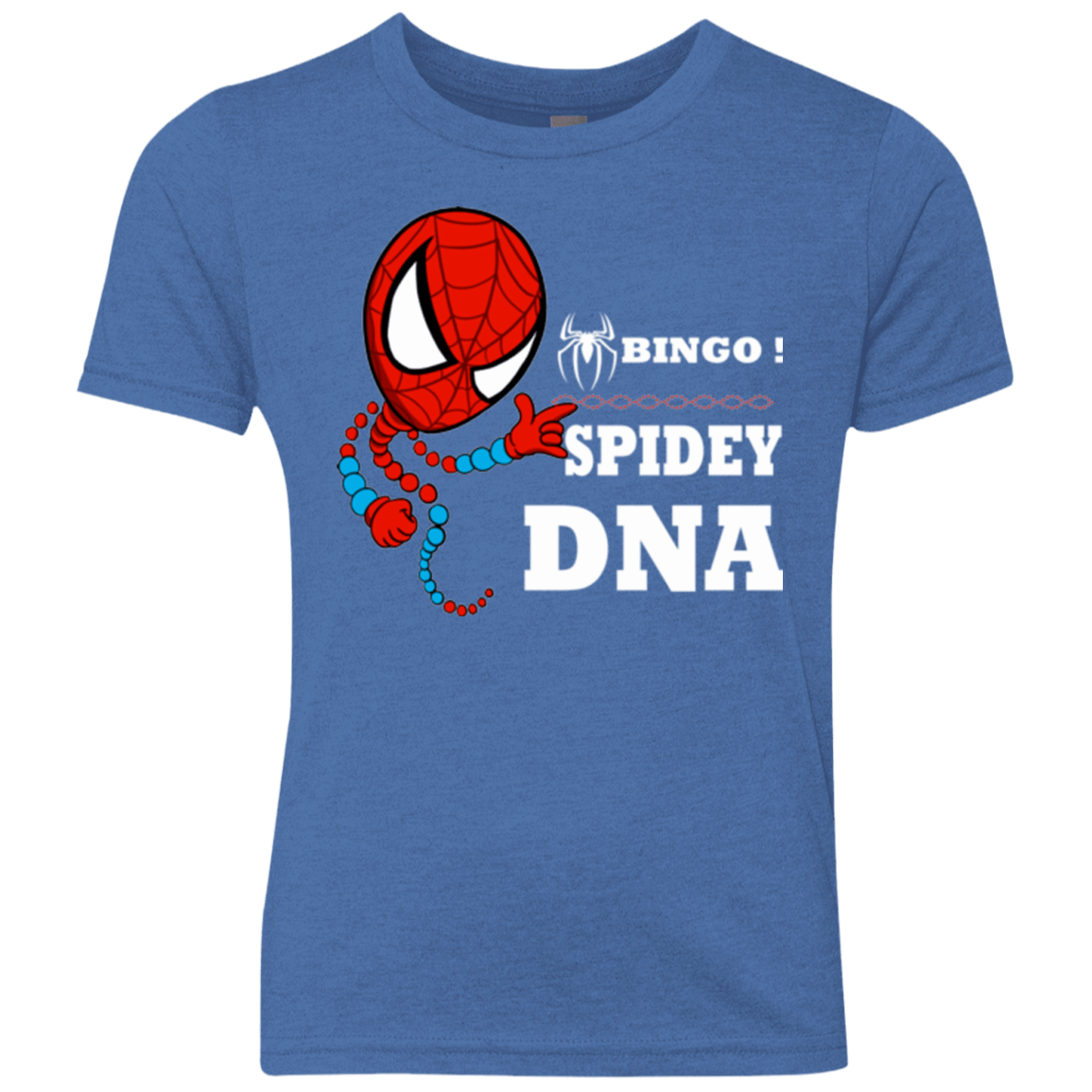 T-Shirts Vintage Royal / YXS Bingo Spidey Youth Triblend T-Shirt