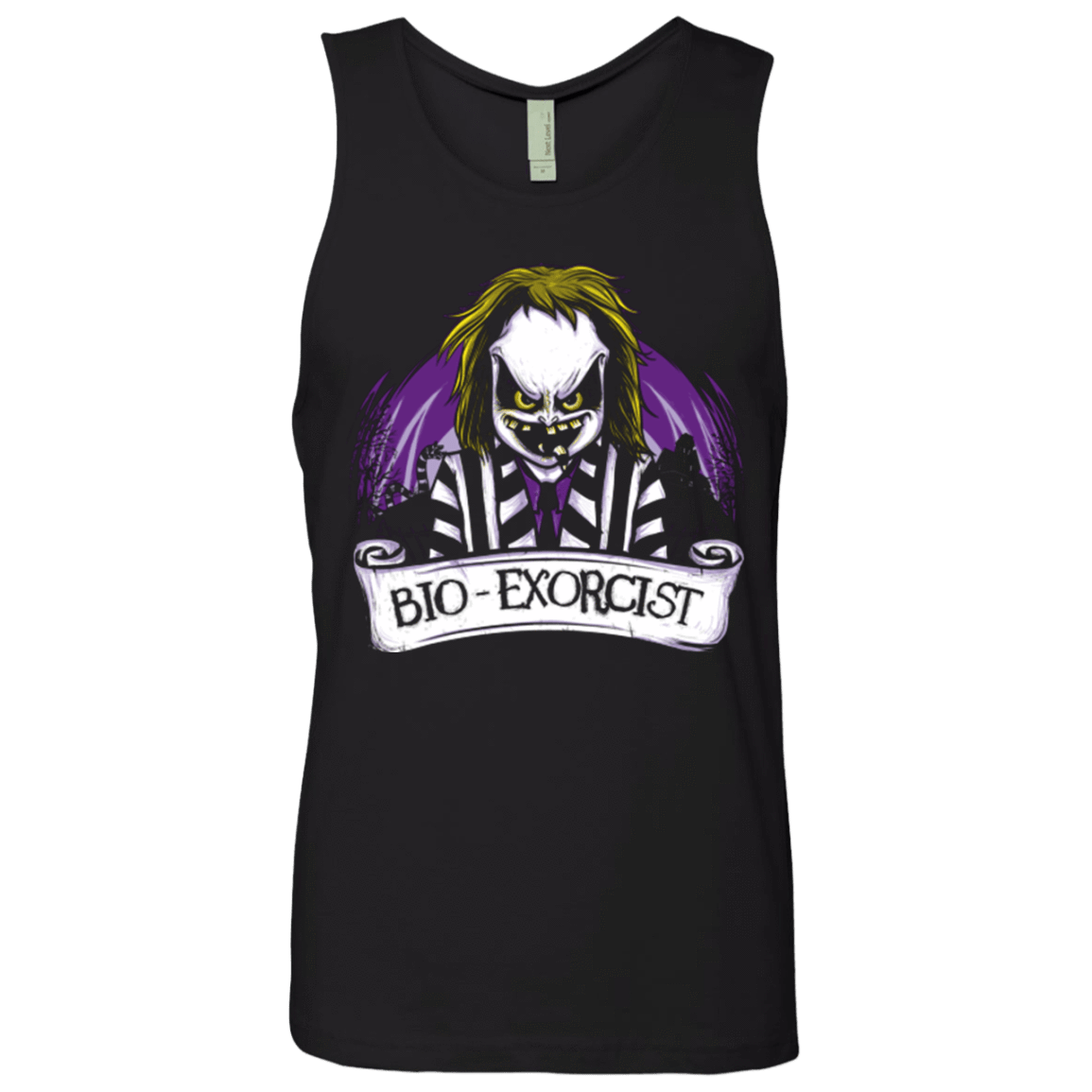 T-Shirts Black / Small Bio exorcist Men's Premium Tank Top